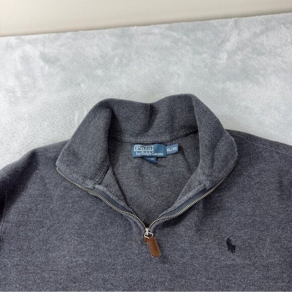 Vintage Polo by Ralph Lauren Men's Size XL 1/4 Zip 100% Cotton - Picture 3 of 10